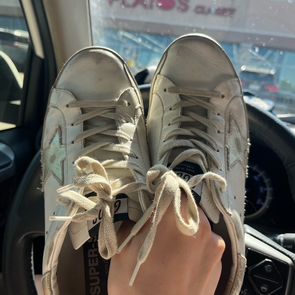 Golden Goose White Classic Sneakers